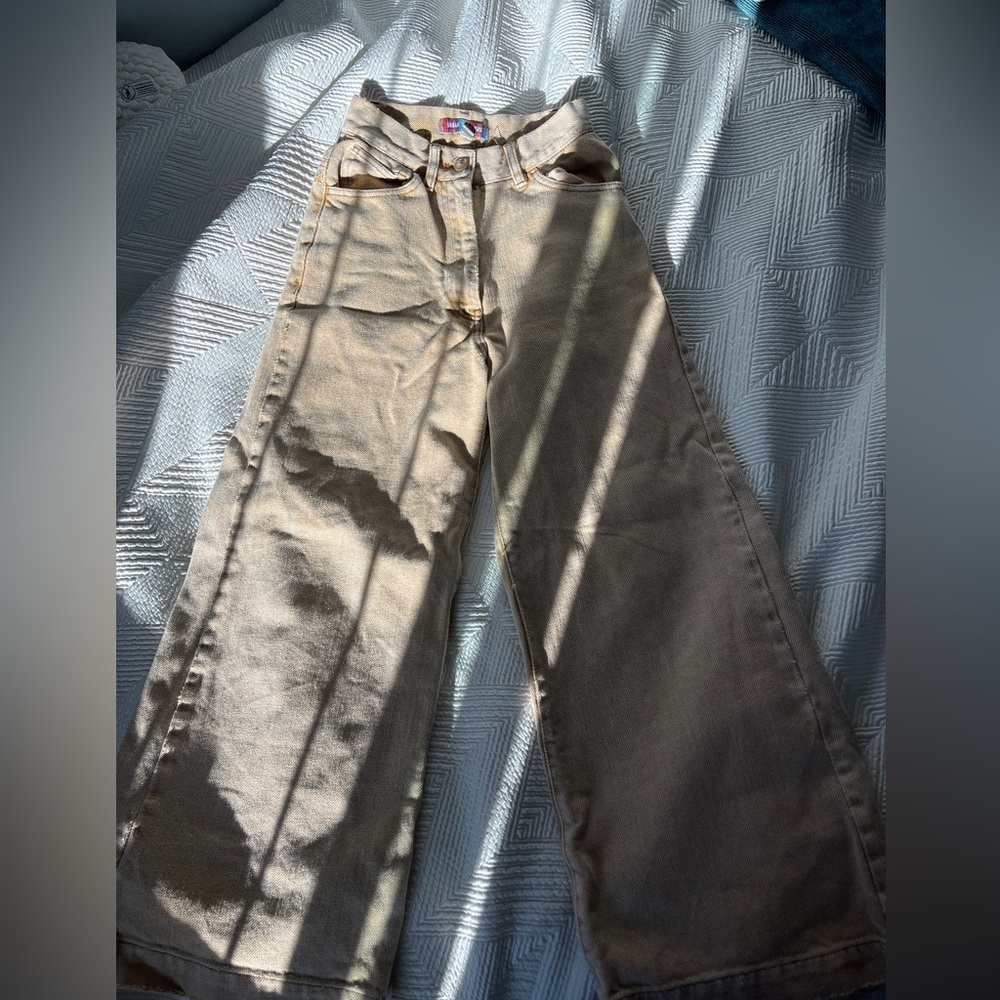 Urban Outfitters Light Yellow Womens Pants